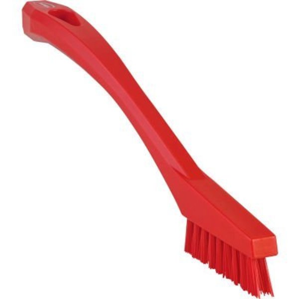 Remco Vikan Detail Brush- Extra Stiff, Red 44014